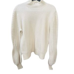 Paige Wool Blend Crème Color Sweater